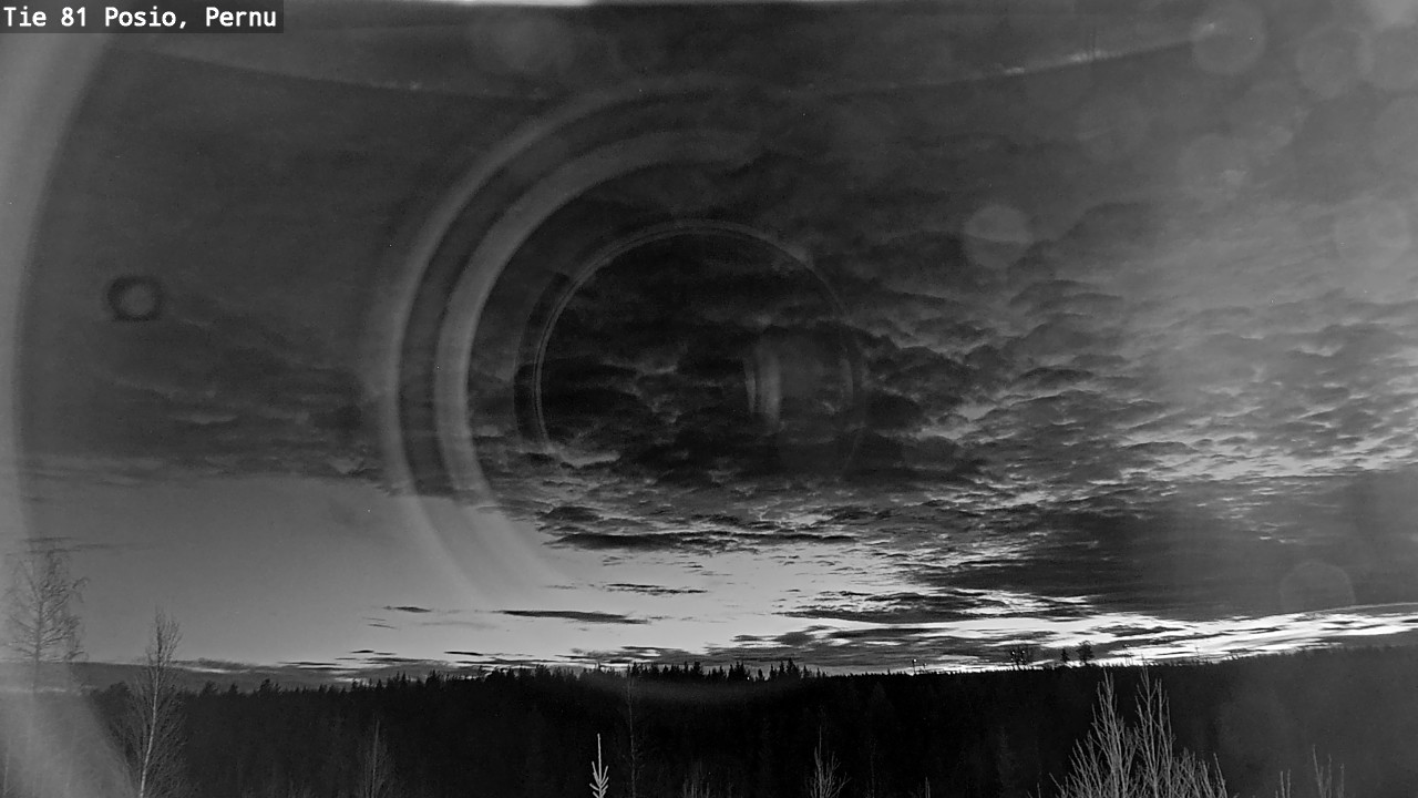 Weather Camera Image Väg 81 Posio, Pernu, Posio, Lappi
