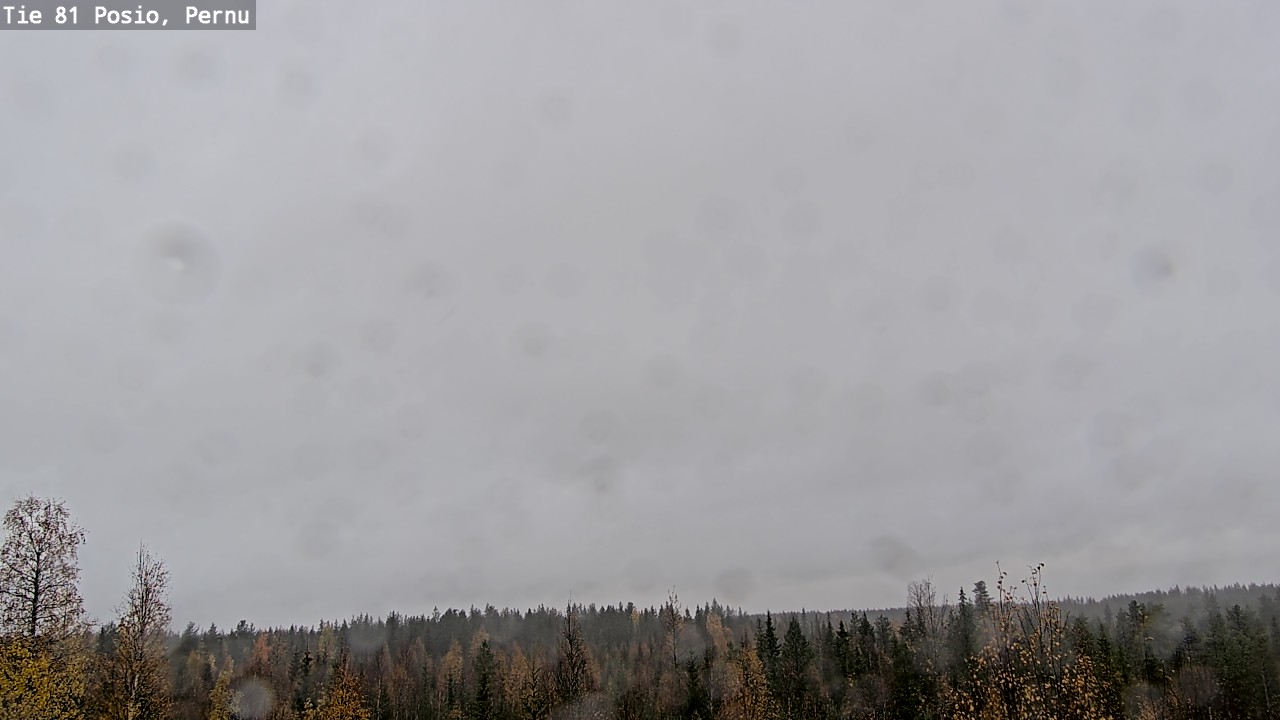 Weather Camera Image Road 81 Posio, Pernu, Posio, Lappi