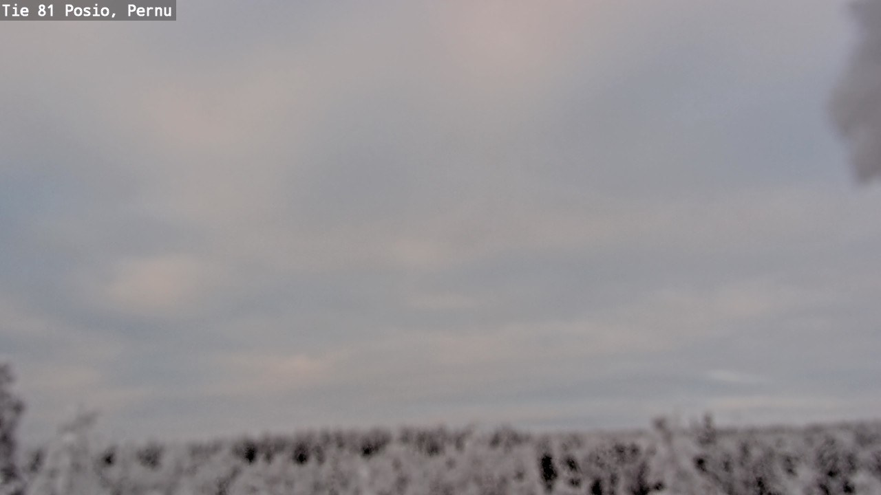 Kelikamerat Kuva Tie 81 Posio, Pernu, Posio, Lappi