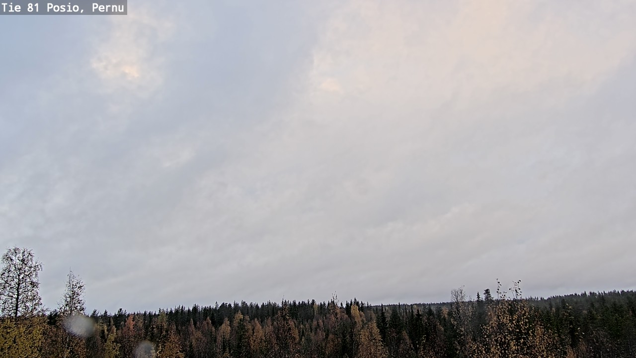 Kelikamerat Kuva Tie 81 Posio, Pernu, Posio, Lappi