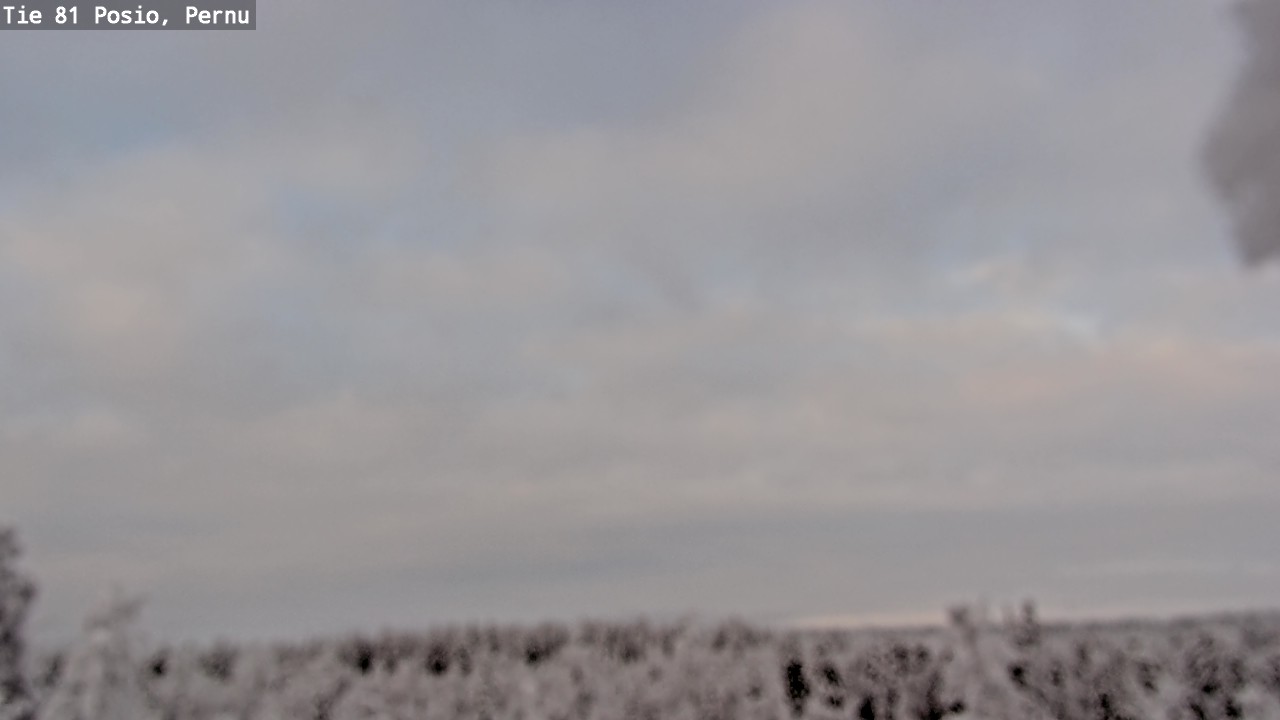 Kelikamerat Kuva Tie 81 Posio, Pernu, Posio, Lappi