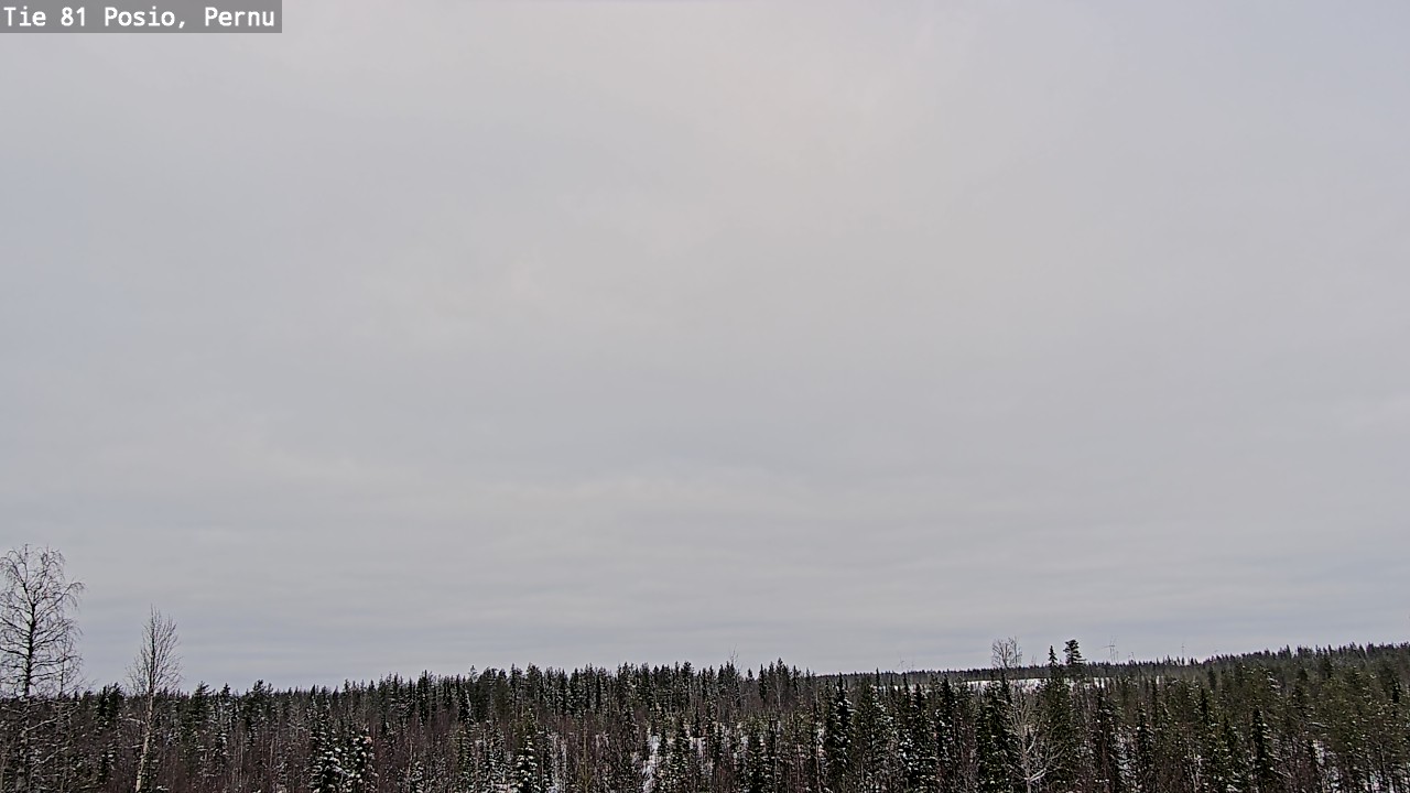 Kelikamerat Kuva Tie 81 Posio, Pernu, Posio, Lappi