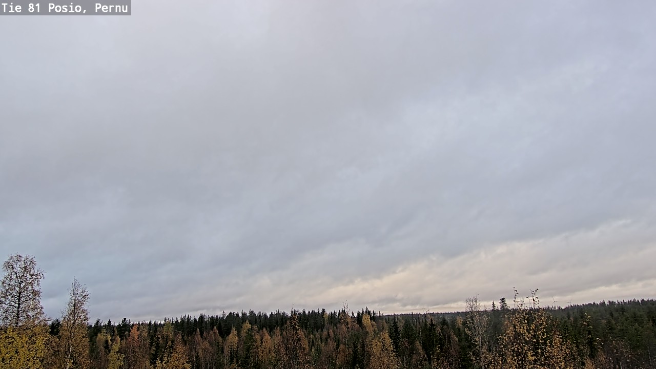 Kelikamerat Kuva Tie 81 Posio, Pernu, Posio, Lappi