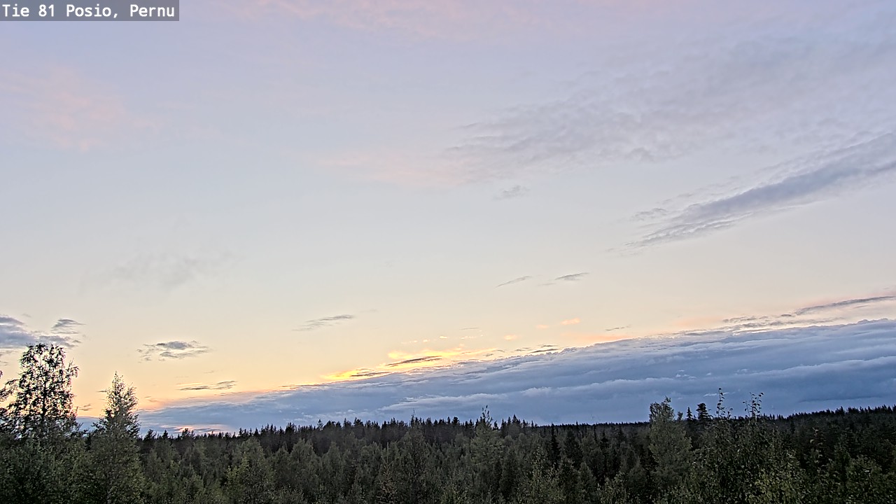 Kelikamerat Kuva Tie 81 Posio, Pernu, Posio, Lappi