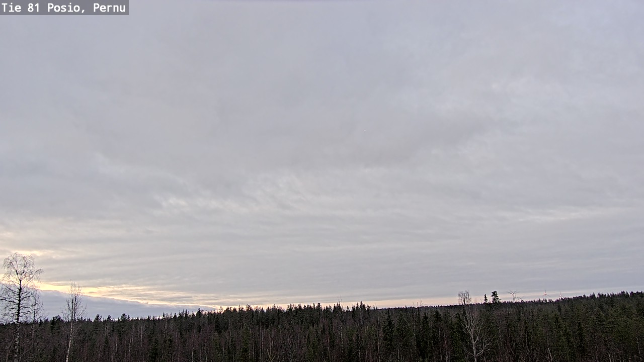 Kelikamerat Kuva Tie 81 Posio, Pernu, Posio, Lappi