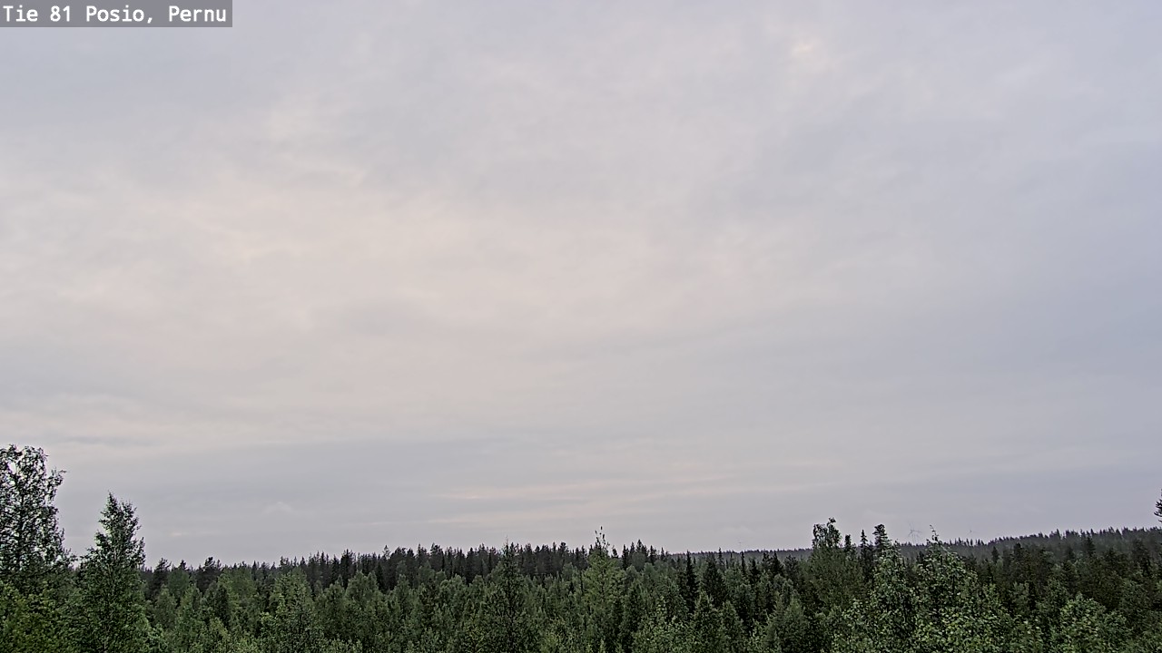 Kelikamerat Kuva Tie 81 Posio, Pernu, Posio, Lappi