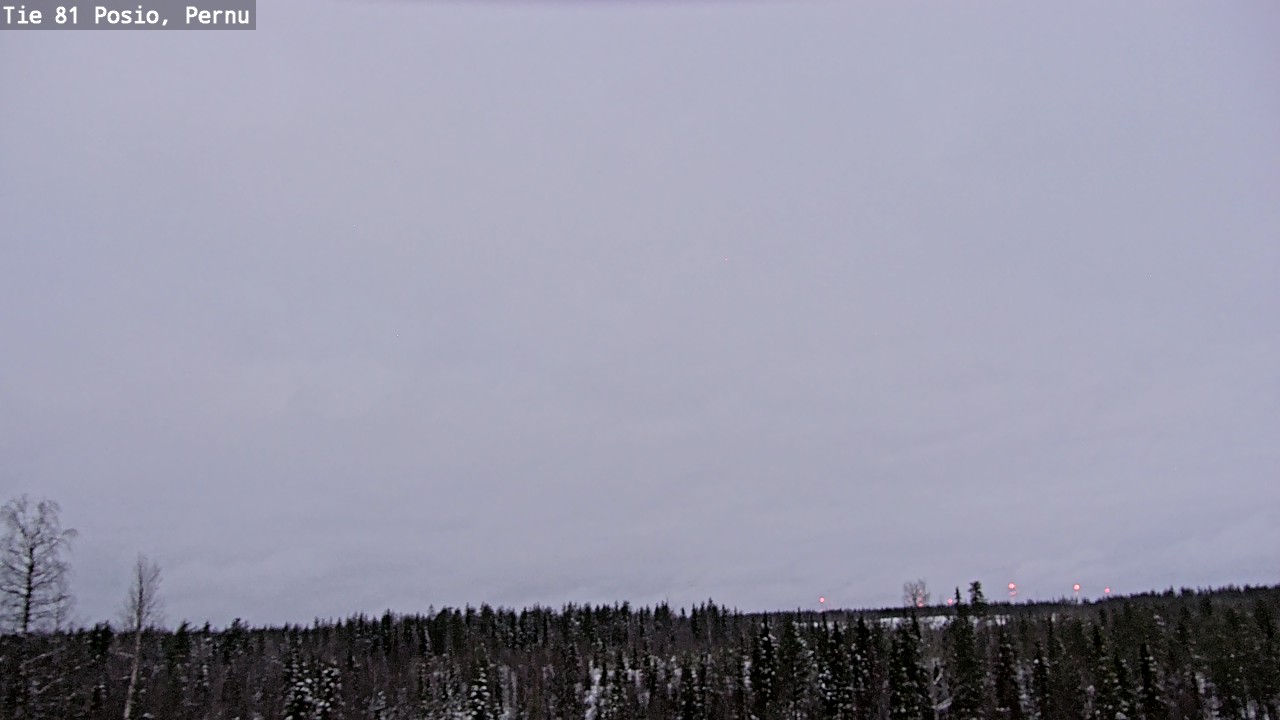 Kelikamerat Kuva Tie 81 Posio, Pernu, Posio, Lappi