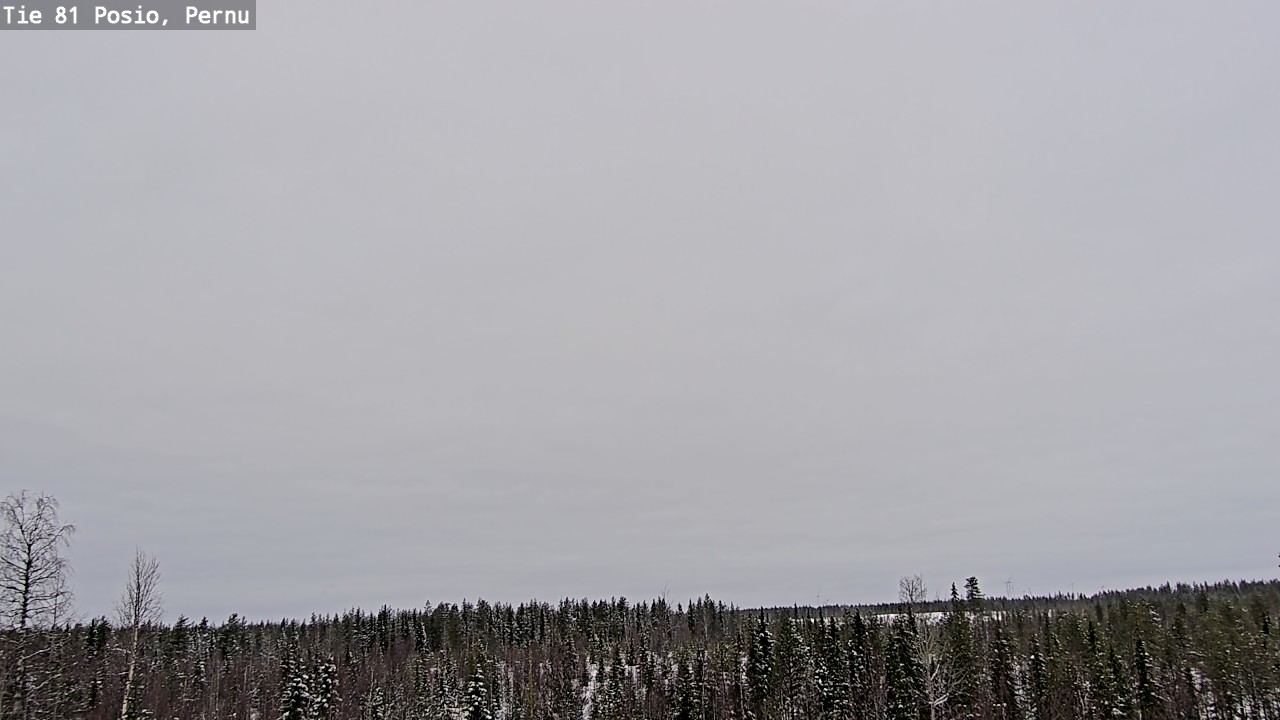 Kelikamerat Kuva Tie 81 Posio, Pernu, Posio, Lappi