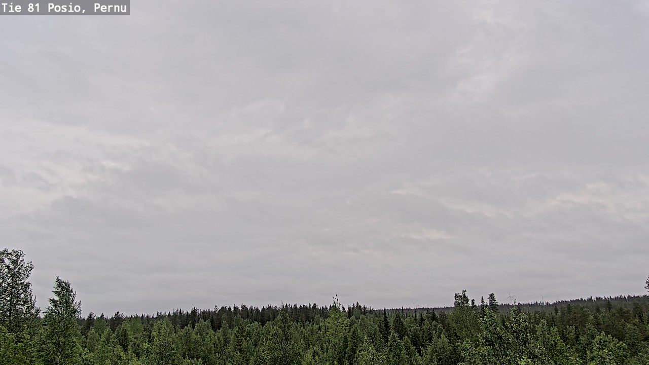 Kelikamerat Kuva Tie 81 Posio, Pernu, Posio, Lappi
