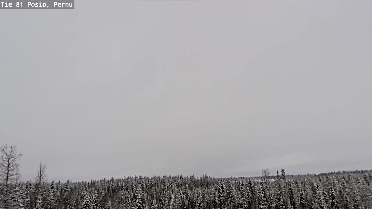 Kelikamerat Kuva Tie 81 Posio, Pernu, Posio, Lappi