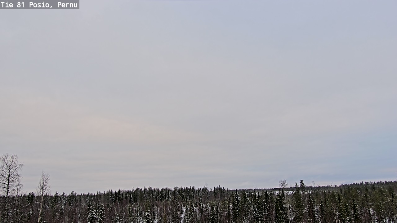 Kelikamerat Kuva Tie 81 Posio, Pernu, Posio, Lappi