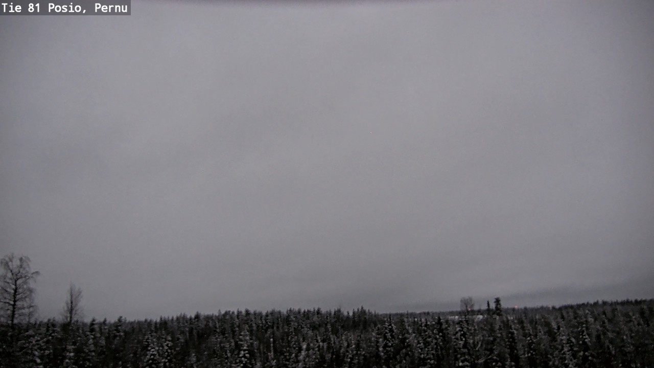 Kelikamerat Kuva Tie 81 Posio, Pernu, Posio, Lappi