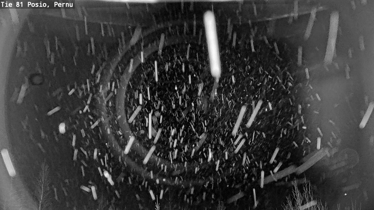 Weather Camera Image Väg 81 Posio, Pernu, Posio, Lappi