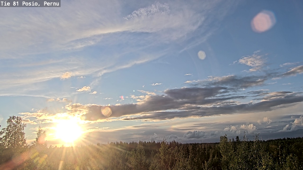 Kelikamerat Kuva Tie 81 Posio, Pernu, Posio, Lappi