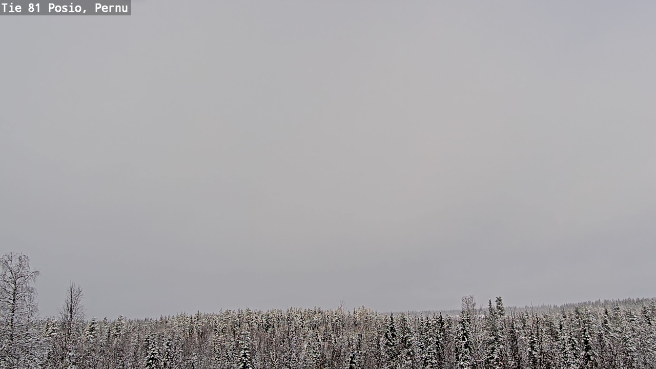 Kelikamerat Kuva Tie 81 Posio, Pernu, Posio, Lappi