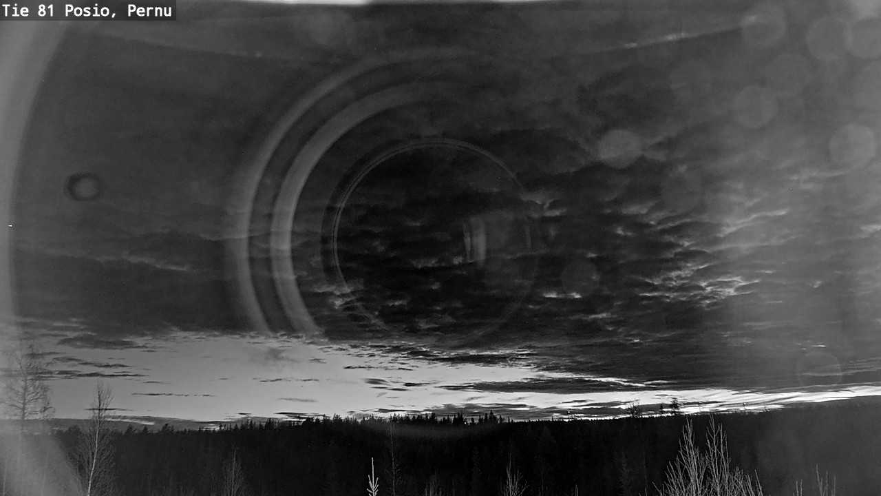 Weather Camera Image Väg 81 Posio, Pernu, Posio, Lappi