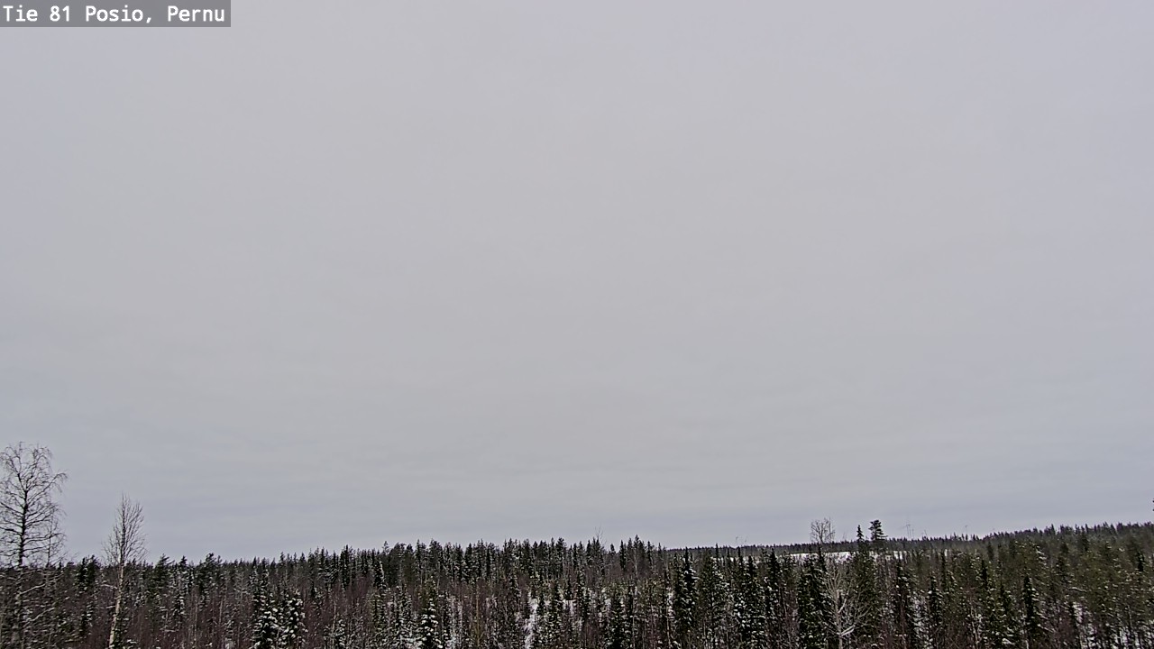 Kelikamerat Kuva Tie 81 Posio, Pernu, Posio, Lappi