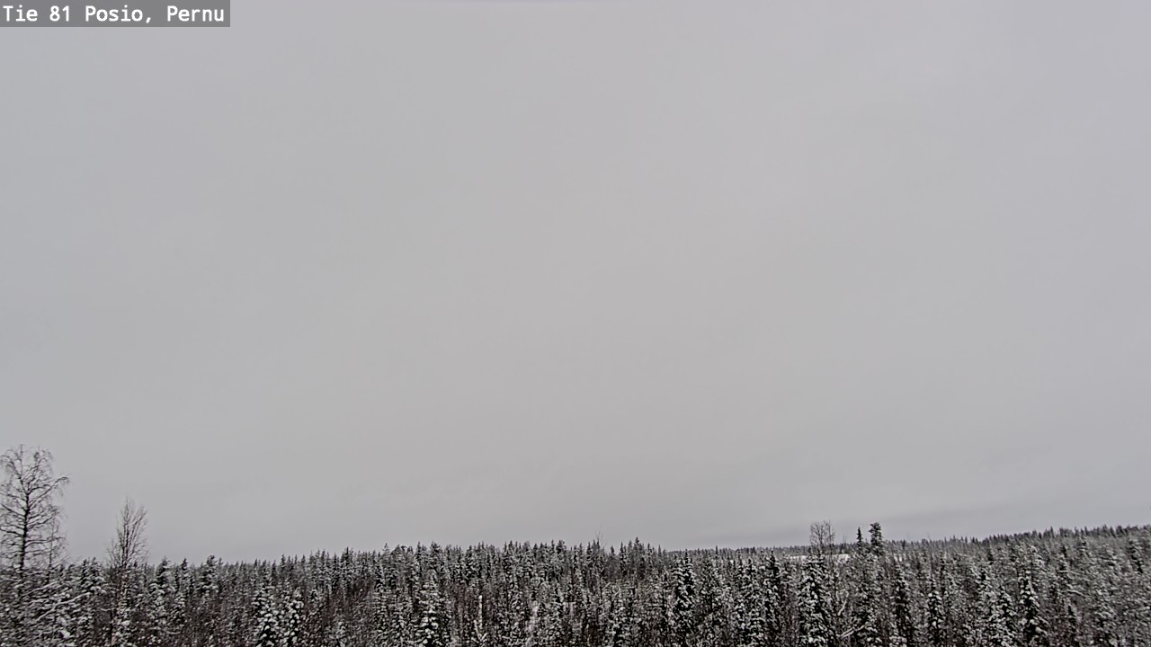 Kelikamerat Kuva Tie 81 Posio, Pernu, Posio, Lappi