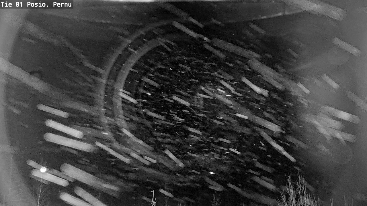 Weather Camera Image Väg 81 Posio, Pernu, Posio, Lappi