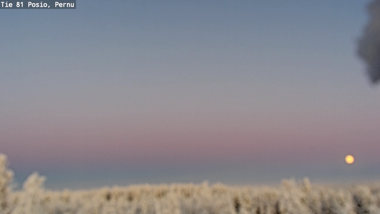 Kelikamerat Kuva Tie 81 Posio, Pernu, Posio, Lappi