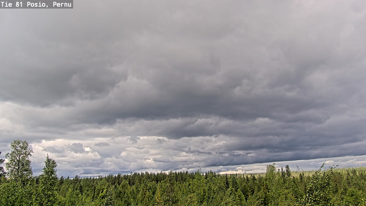 Kelikamerat Kuva Tie 81 Posio, Pernu, Posio, Lappi