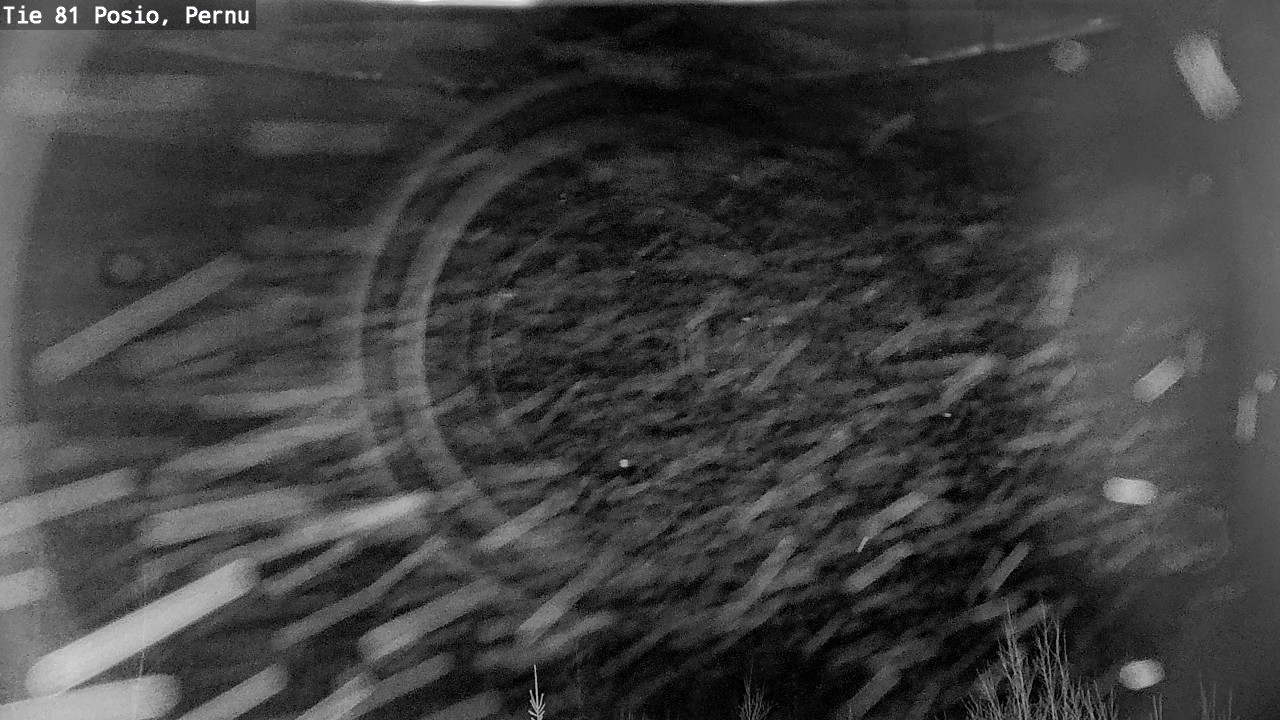 Weather Camera Image Väg 81 Posio, Pernu, Posio, Lappi
