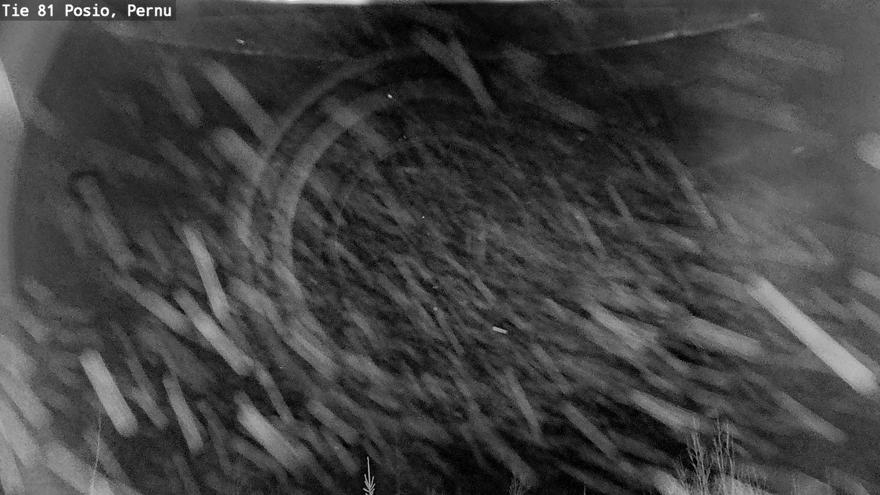 Weather Camera Image Väg 81 Posio, Pernu, Posio, Lappi