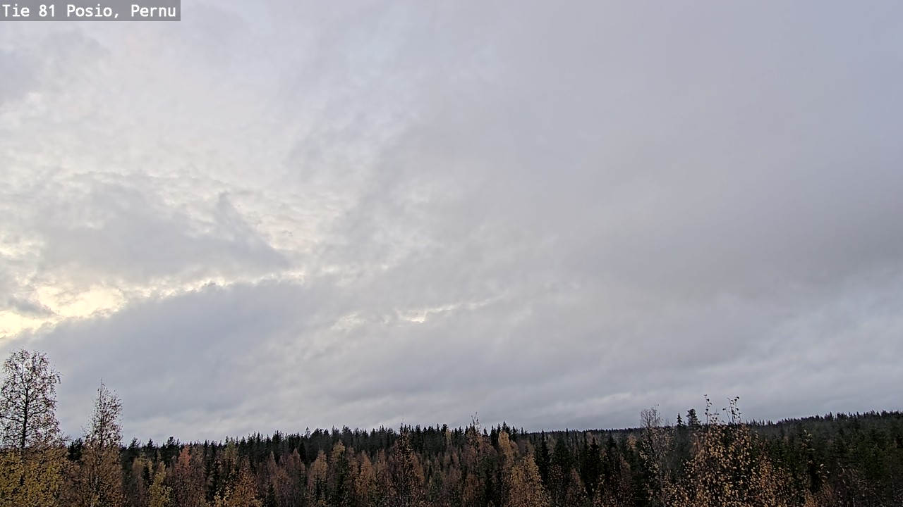 Kelikamerat Kuva Tie 81 Posio, Pernu, Posio, Lappi