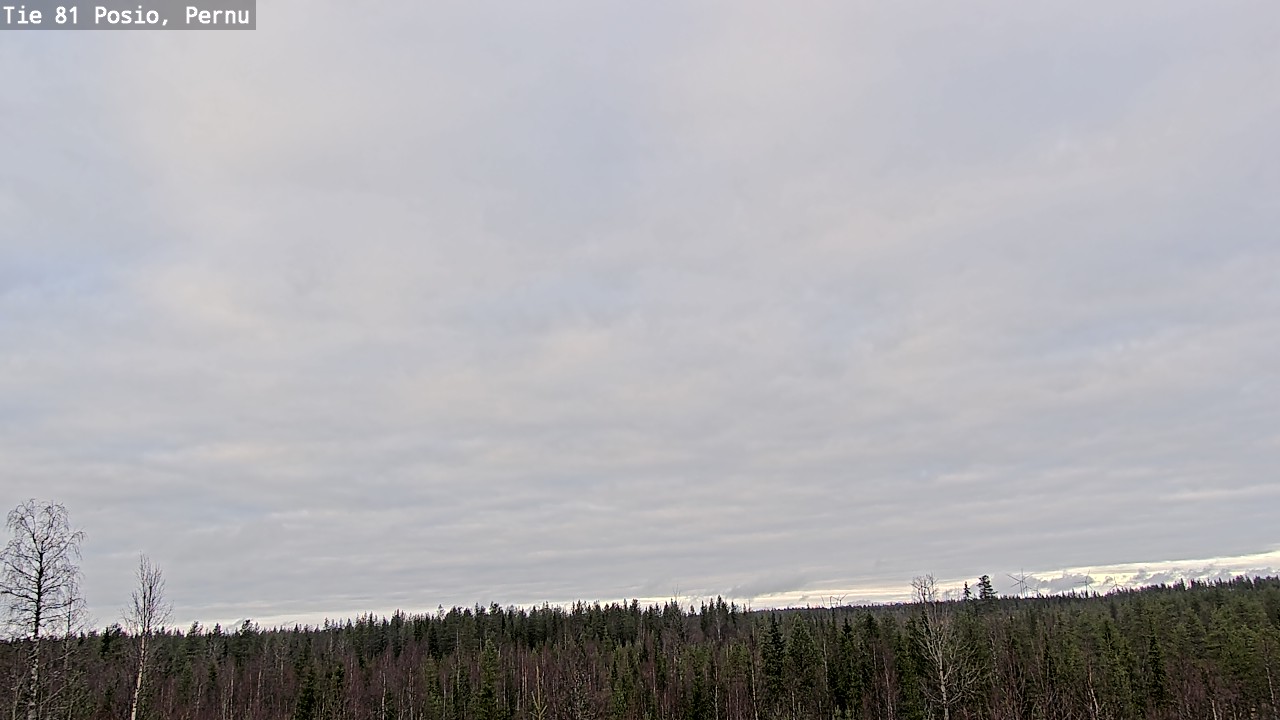 Kelikamerat Kuva Tie 81 Posio, Pernu, Posio, Lappi