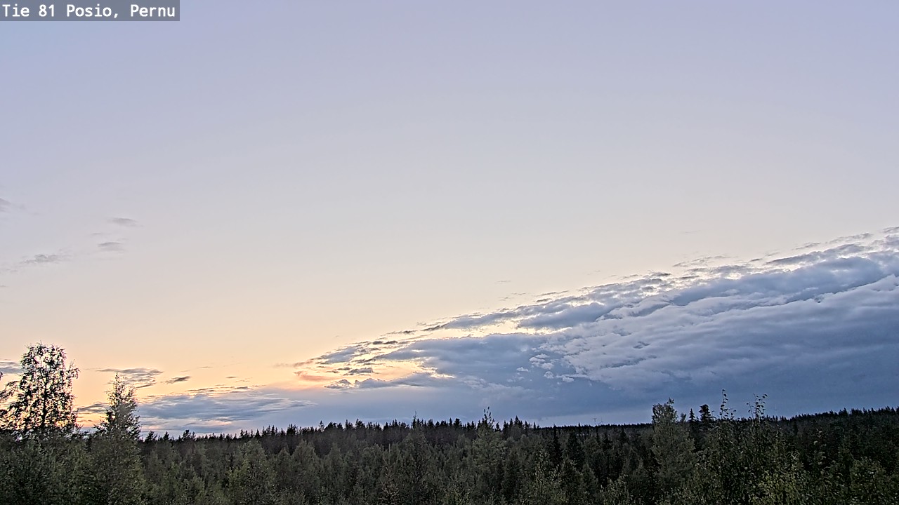 Kelikamerat Kuva Tie 81 Posio, Pernu, Posio, Lappi
