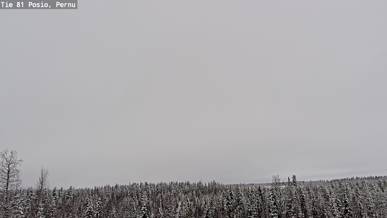 Kelikamerat Kuva Tie 81 Posio, Pernu, Posio, Lappi