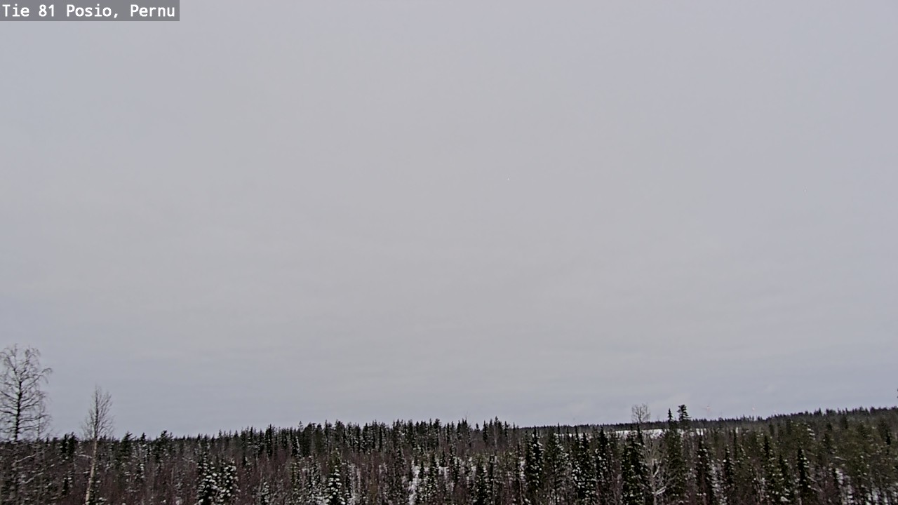 Kelikamerat Kuva Tie 81 Posio, Pernu, Posio, Lappi