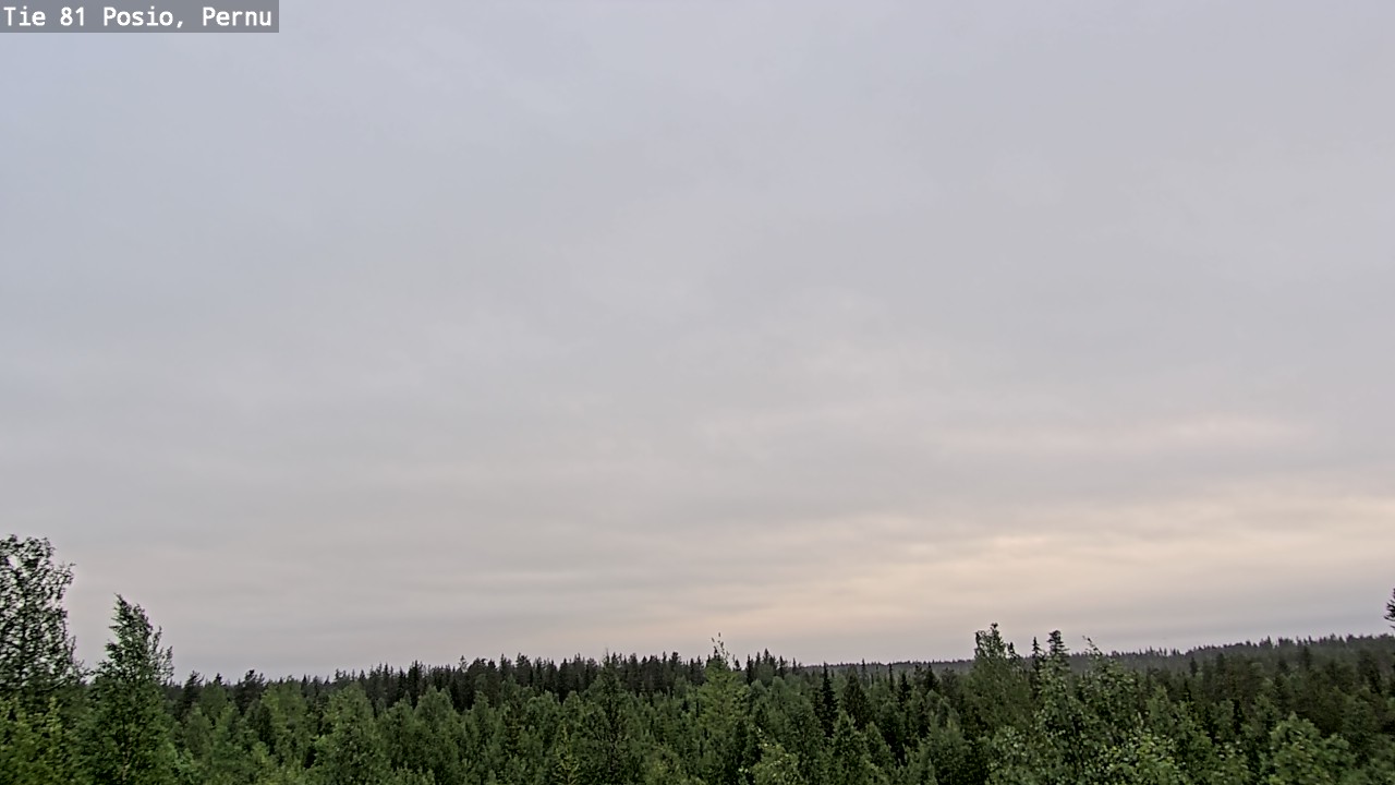 Kelikamerat Kuva Tie 81 Posio, Pernu, Posio, Lappi