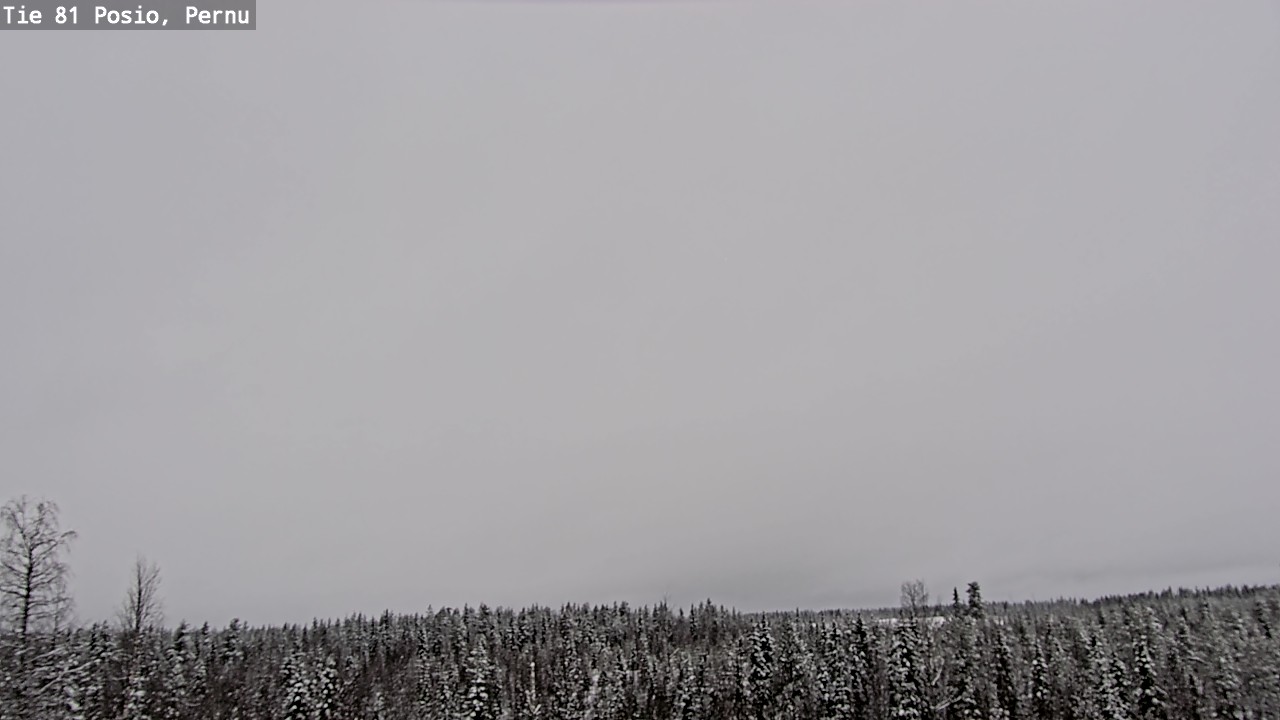 Kelikamerat Kuva Tie 81 Posio, Pernu, Posio, Lappi