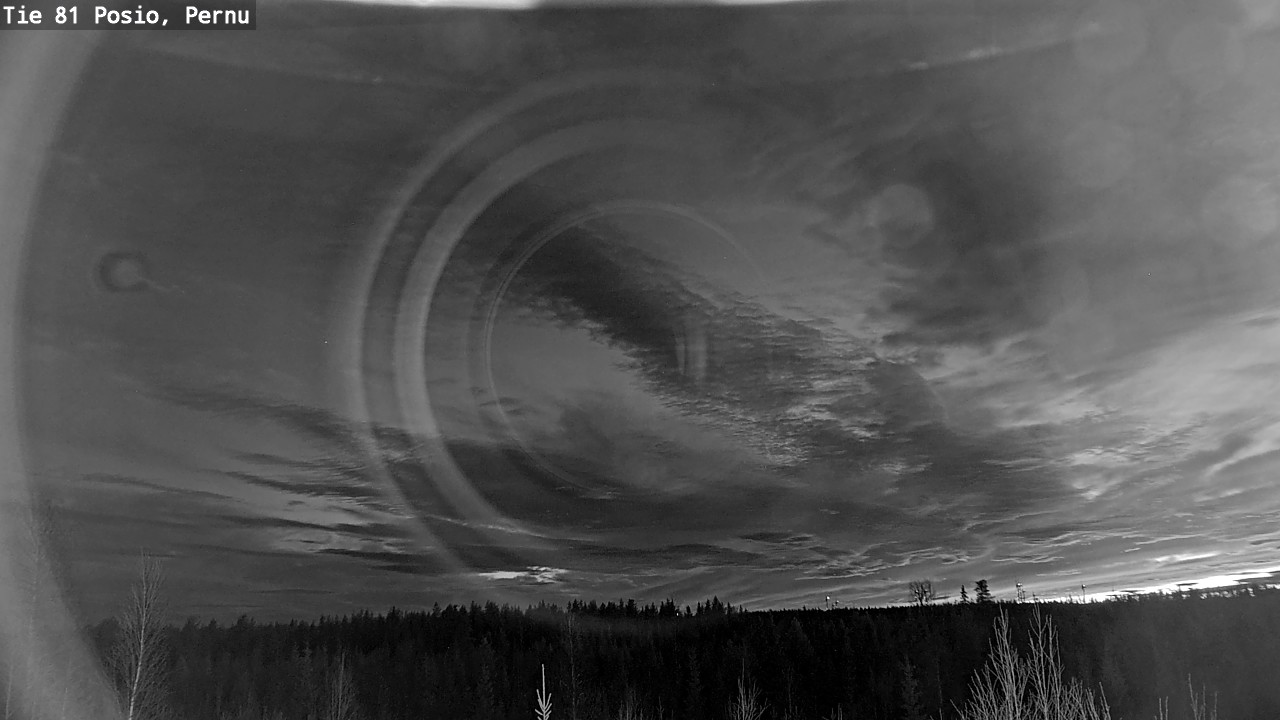 Weather Camera Image Väg 81 Posio, Pernu, Posio, Lappi
