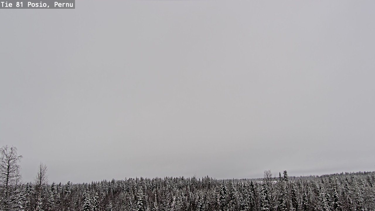 Kelikamerat Kuva Tie 81 Posio, Pernu, Posio, Lappi