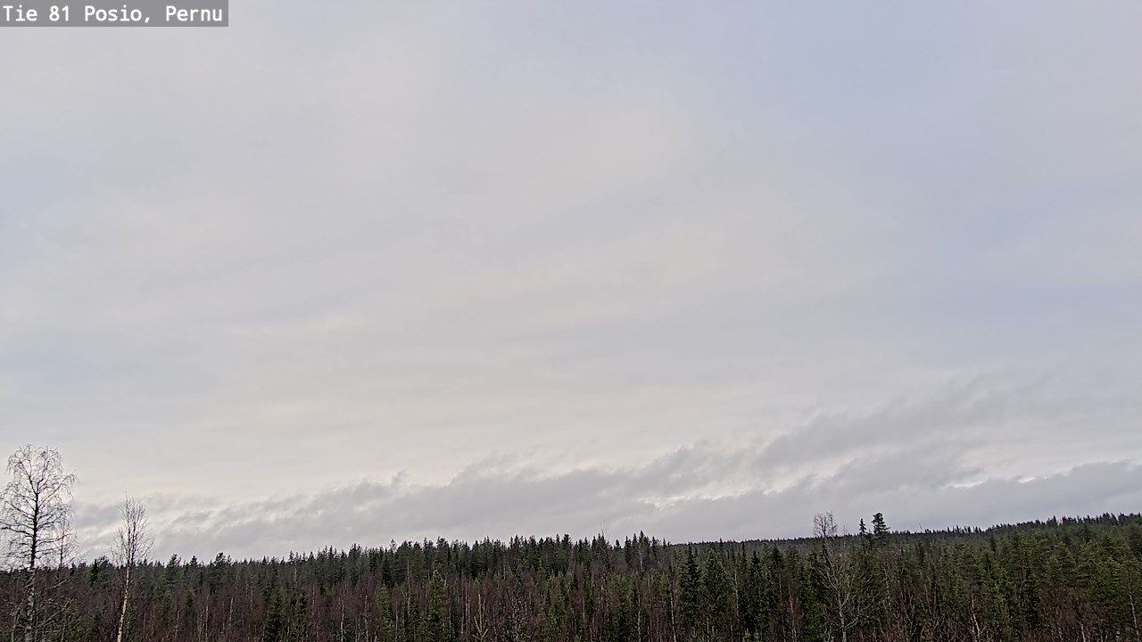 Kelikamerat Kuva Tie 81 Posio, Pernu, Posio, Lappi