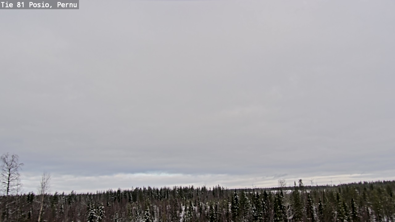 Kelikamerat Kuva Tie 81 Posio, Pernu, Posio, Lappi