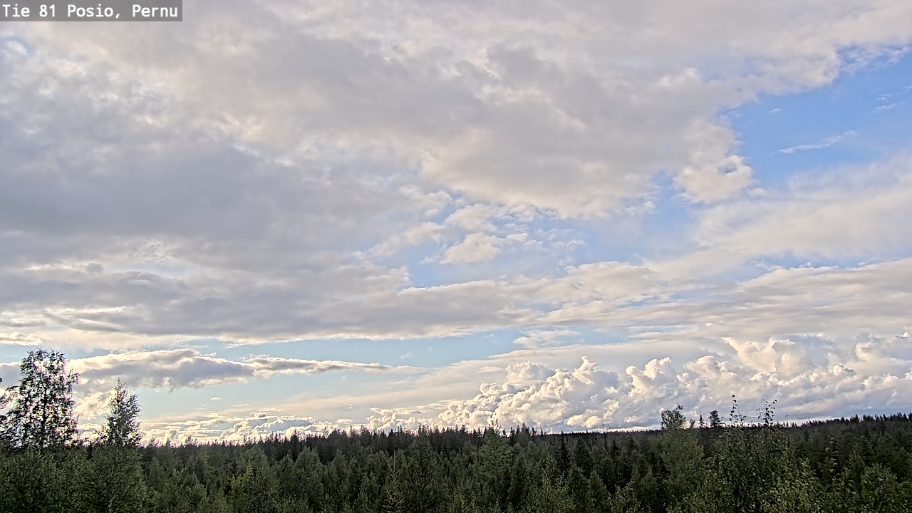 Kelikamerat Kuva Tie 81 Posio, Pernu, Posio, Lappi
