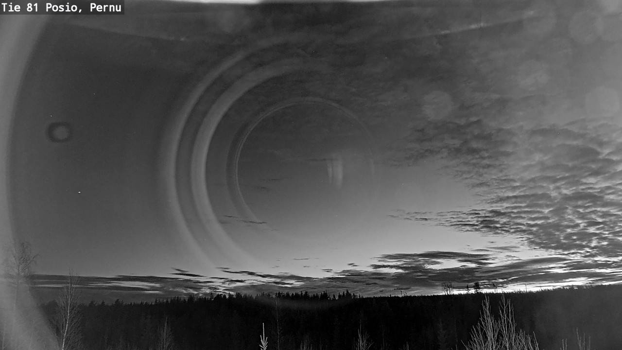 Weather Camera Image Väg 81 Posio, Pernu, Posio, Lappi