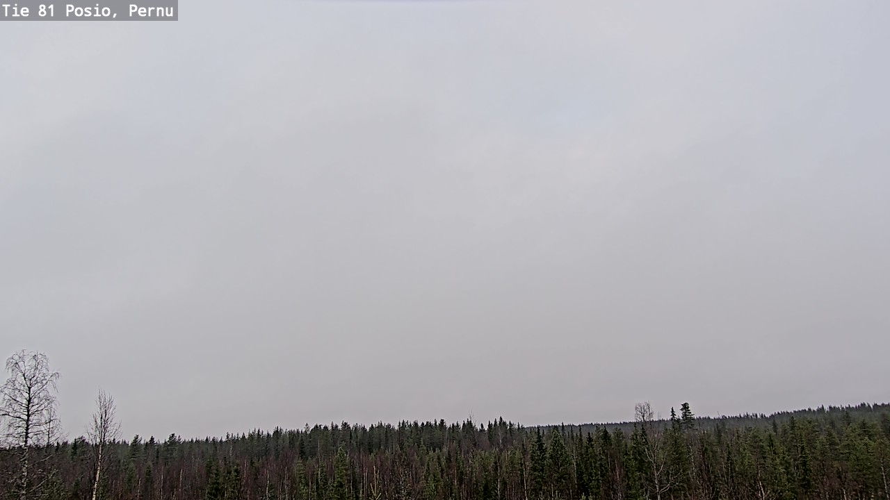 Kelikamerat Kuva Tie 81 Posio, Pernu, Posio, Lappi