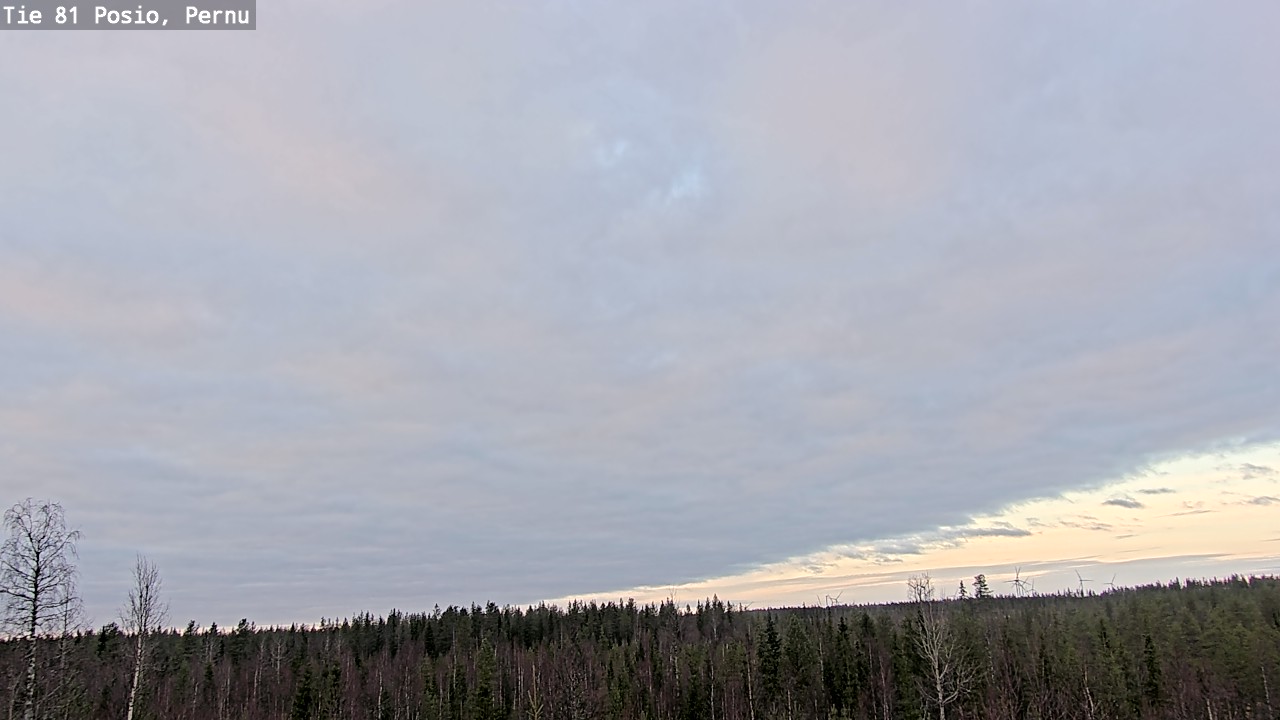 Kelikamerat Kuva Tie 81 Posio, Pernu, Posio, Lappi