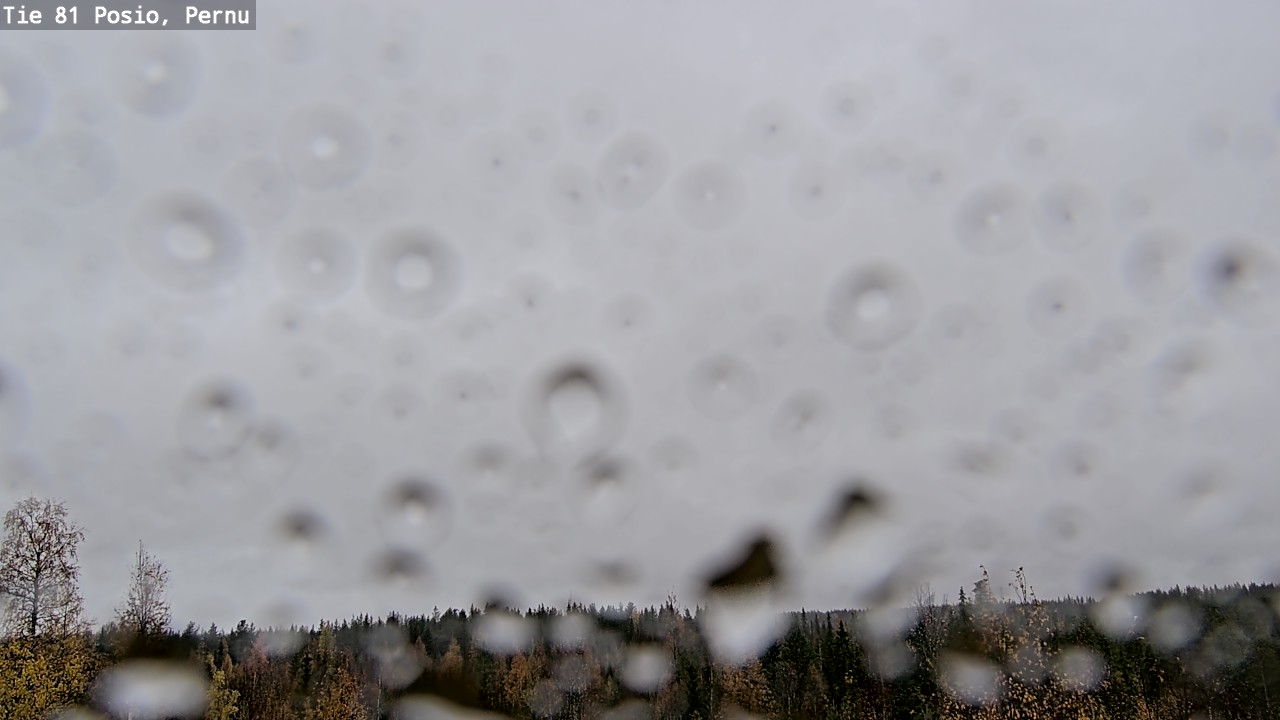 Weather Camera Image Väg 81 Posio, Pernu, Posio, Lappi