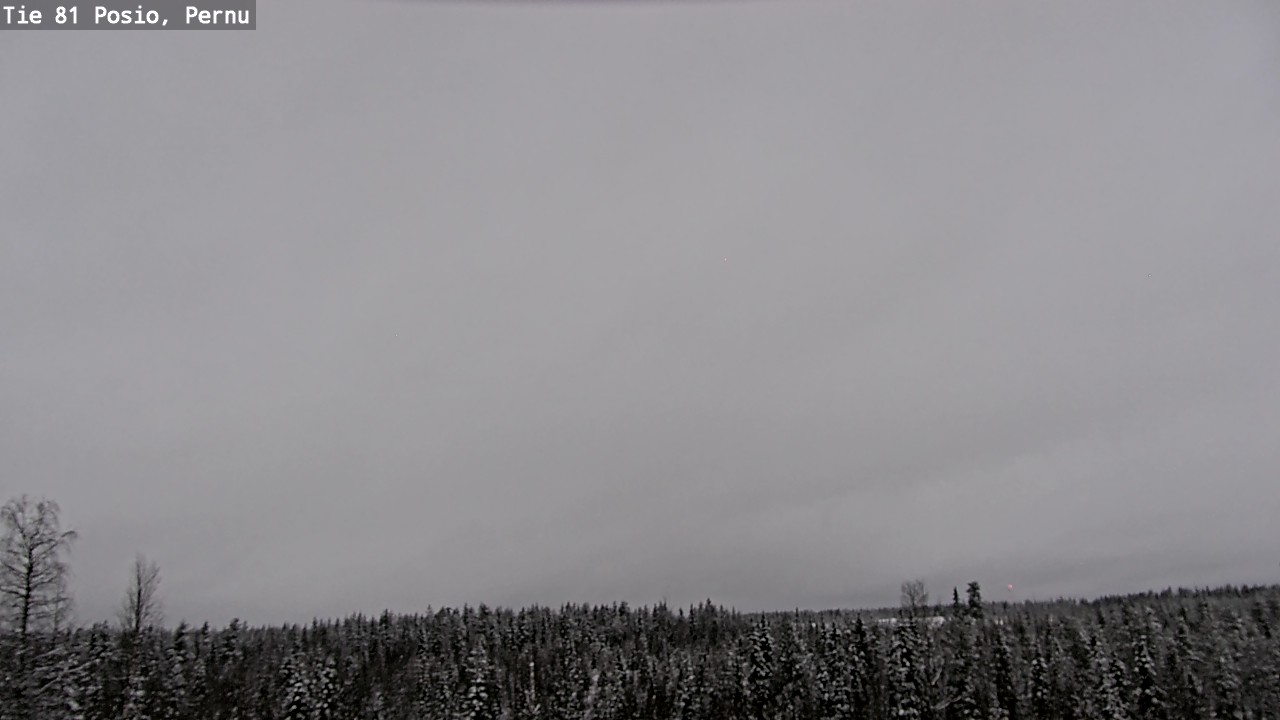 Kelikamerat Kuva Tie 81 Posio, Pernu, Posio, Lappi