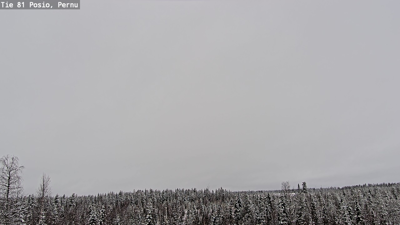 Kelikamerat Kuva Tie 81 Posio, Pernu, Posio, Lappi