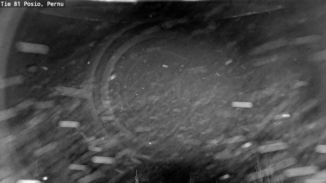 Weather Camera Image Väg 81 Posio, Pernu, Posio, Lappi