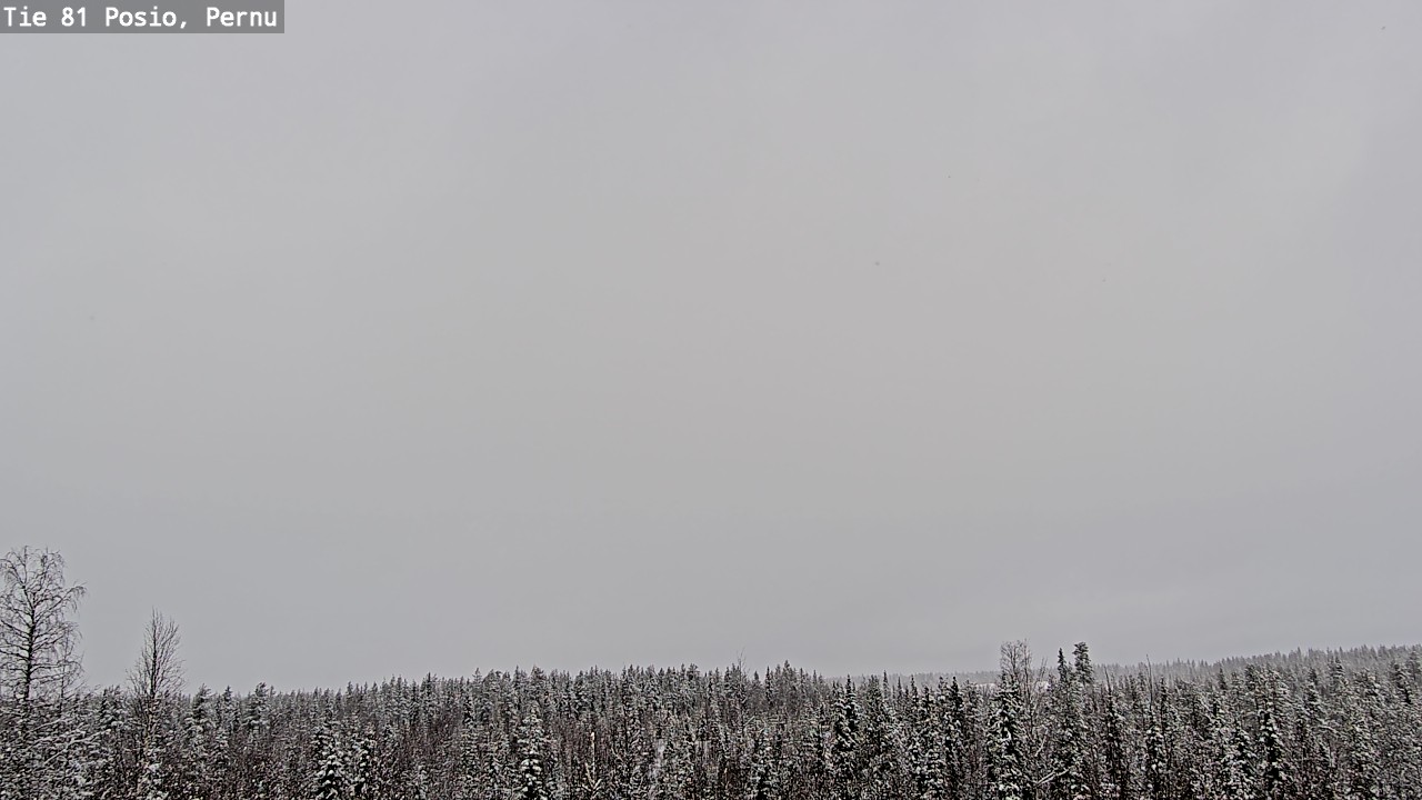 Kelikamerat Kuva Tie 81 Posio, Pernu, Posio, Lappi