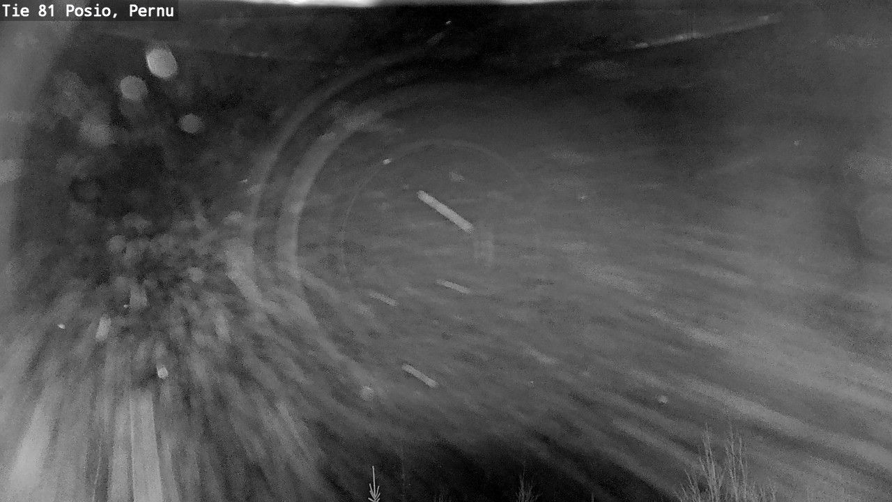 Weather Camera Image Väg 81 Posio, Pernu, Posio, Lappi
