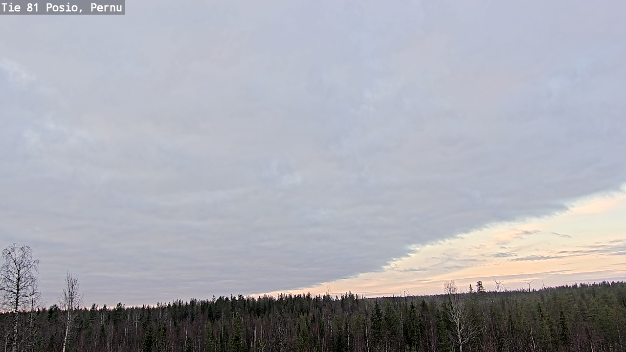 Kelikamerat Kuva Tie 81 Posio, Pernu, Posio, Lappi