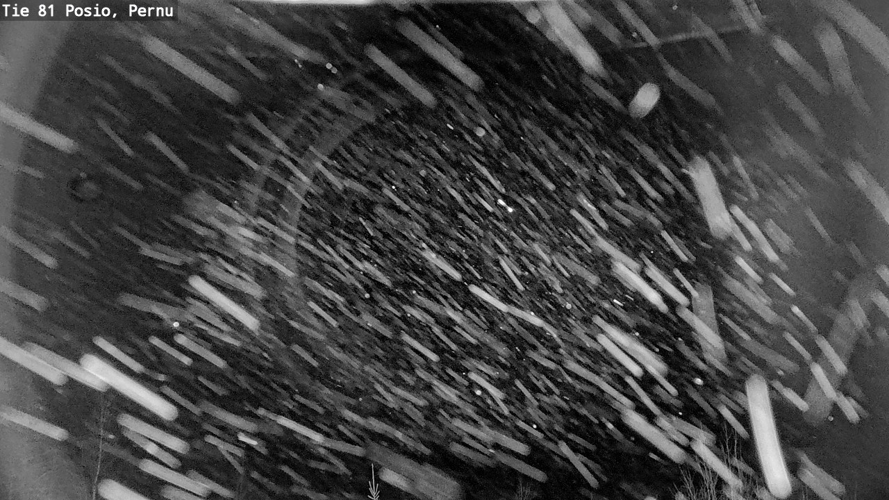 Weather Camera Image Väg 81 Posio, Pernu, Posio, Lappi
